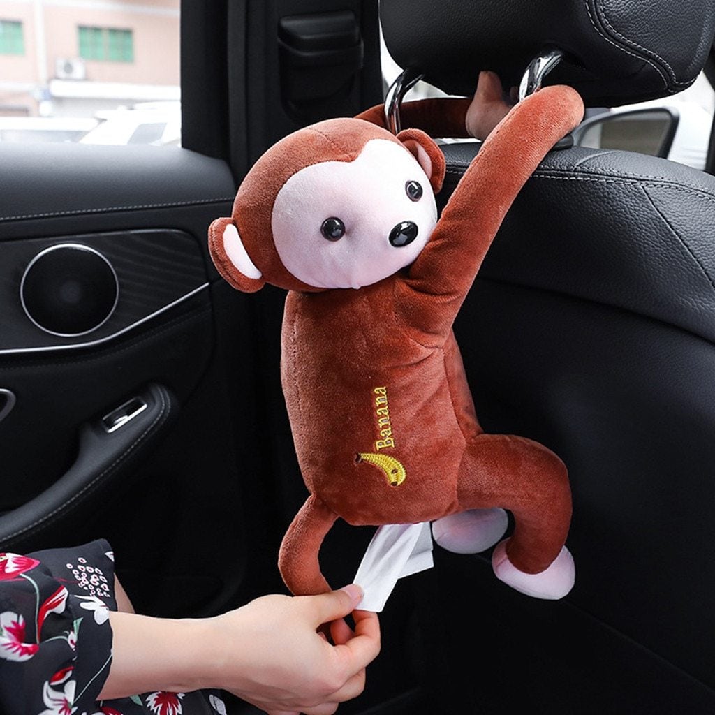 Funny Hanging Monkey Tissue Holder